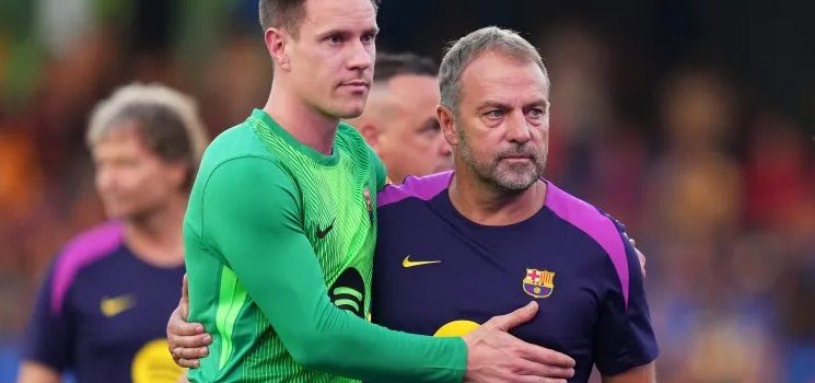 تطورات جديدة بشأن تعافي تير شتيغن