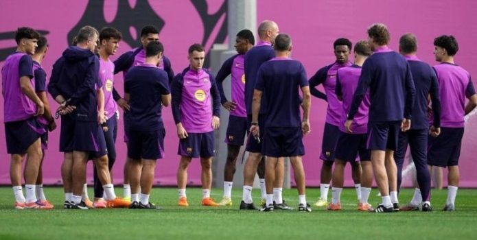 خبر سار في تدريبات برشلونة اليوم