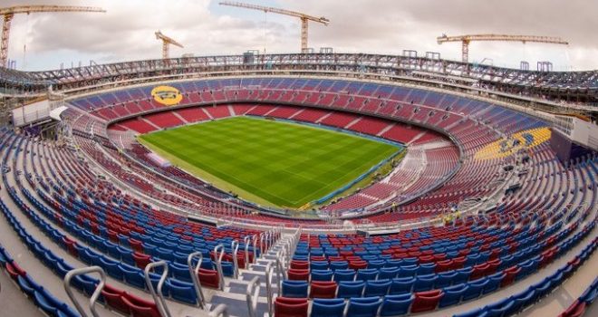 رسمياً.. برشلونة يعلن عودته إلى كامب نو