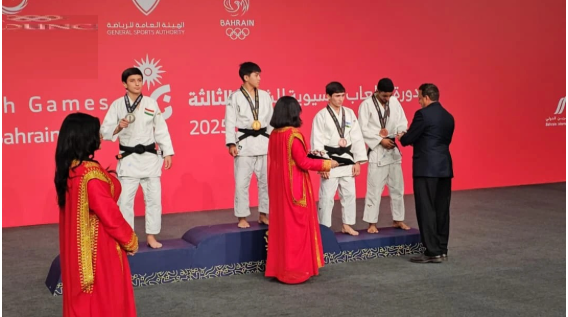 لاعب الجودو يونس يحرز ثاني ميدالية لليمن في دورة الألعاب الآسيوية للشباب