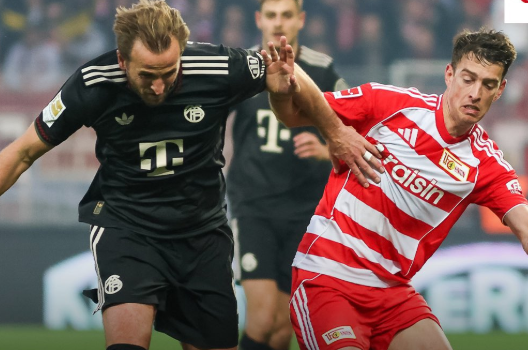 بايرن ميونيخ ينجو من الخسارة امام يونيون برلين وفوز لليفركوزن