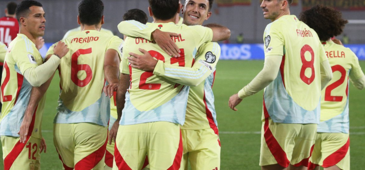 اسبانيا تحسم التأهل للمونديال بالفوز امام جورجيا وويلز تحافظ على آمالها