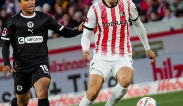 فرايبورغ يهزم سانت باولي بثنائية