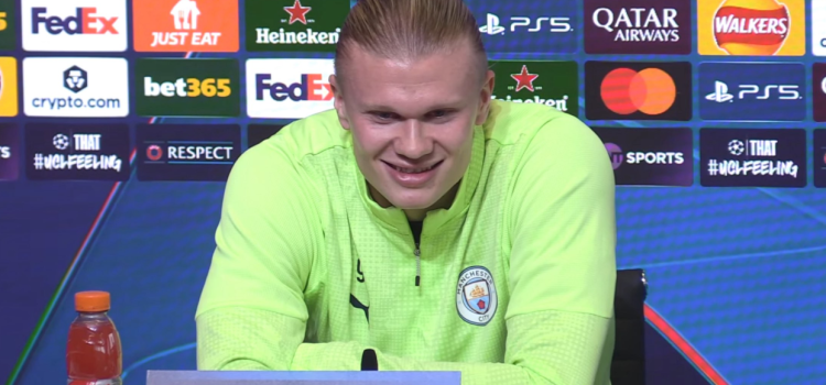 هالاند: أنا بعيد جداً عن مستوى ميسي ورونالدو