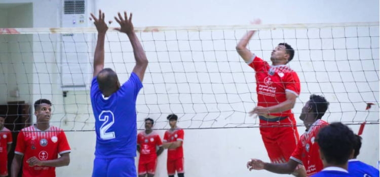 وحدة تريم يهزم هلال السويري في البطولة التنشيطية للكرة الطائرة بوادي حضرموت