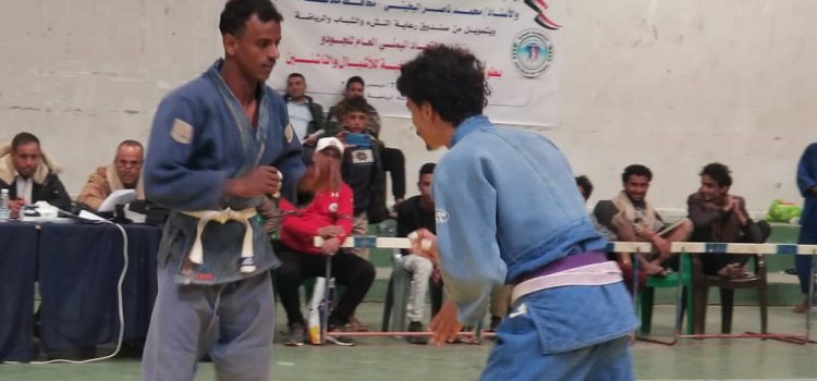 ذمار تحتضن بطولة الجمهورية للجودو وصراع الذهب يشتد بين ذمار ولحج والحديده