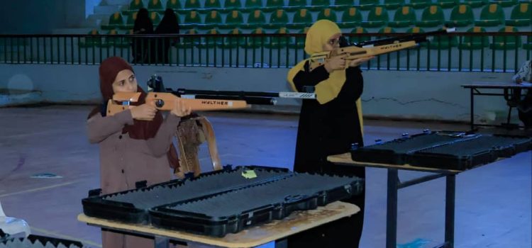 تدشين البطولة المفتوحة للرماية للسيدات والناشئات بأمانة العاصمة