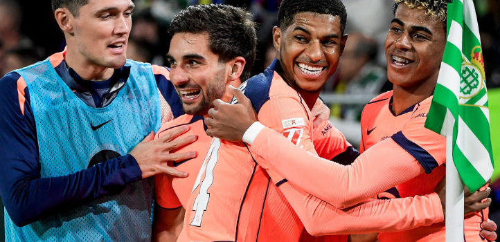 في ليلة تألق توريس .. برشلونة يقسو على ريال بيتيس بخماسية