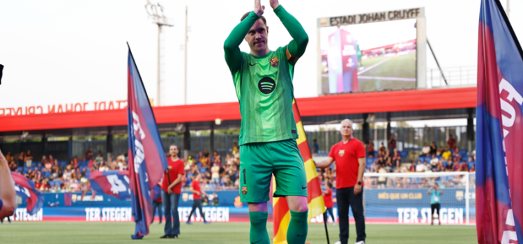 تير شتيغن يعود إلى قائمة برشلونة بعد غياب طويل