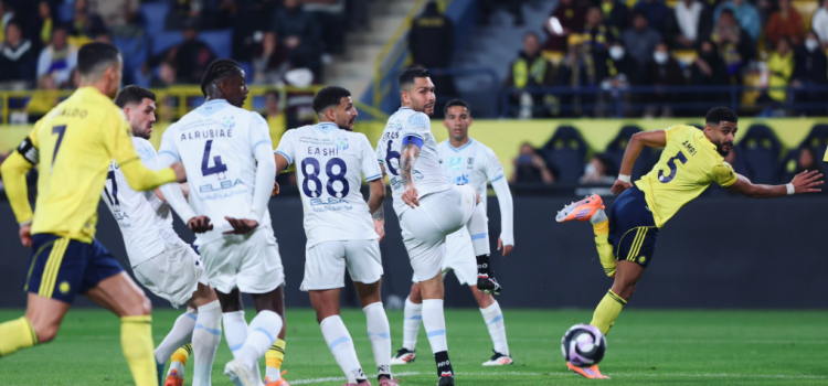 رونالدو يقود النصر لتخطي الأخدود بثلاثية نظيفة