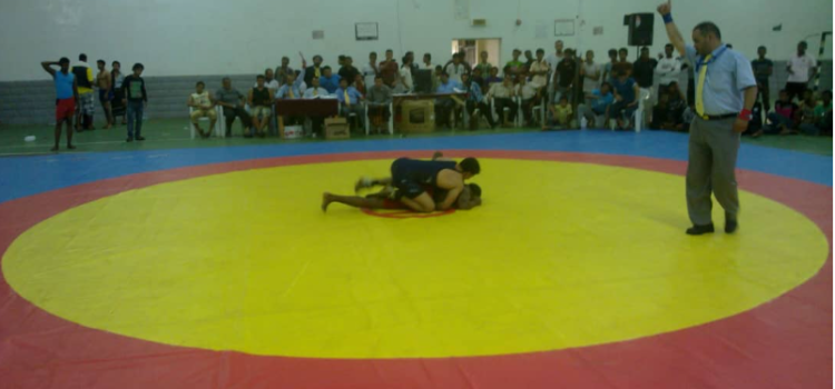 ست محافظات تتنافس على ألقاب المصارعة الحرة في بطولة الجمهورية بصنعاء