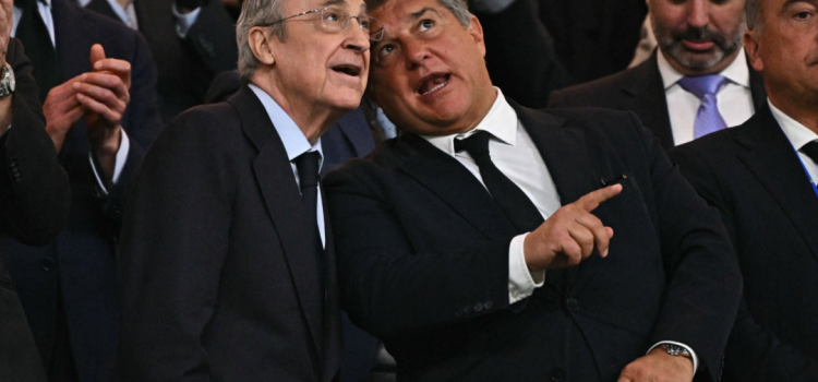 لابورتا: بيريز يعاني من هوس حاد ببرشلونة