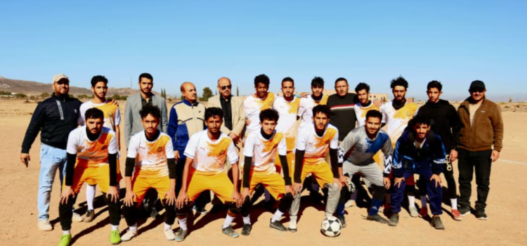 العلوم الادارية تنتزع الصدارة بكروية الشهيد الغماري وطائرتها تحلق بنجاح في سماء العلوم الطبية بذمار