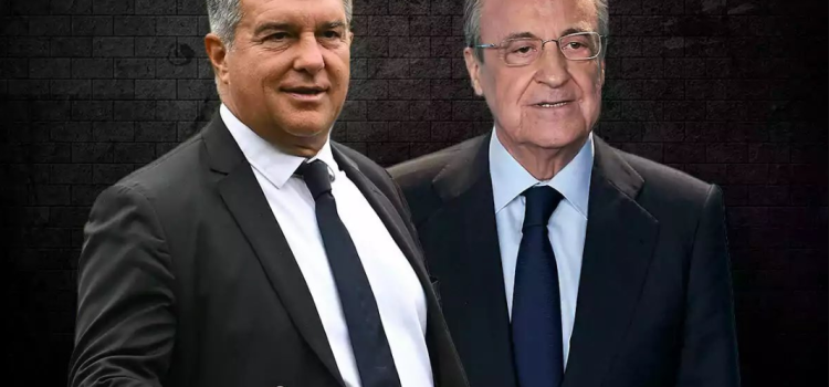 لابورتا يتغنى بصفعة القضاء على وجه ريال مدريد