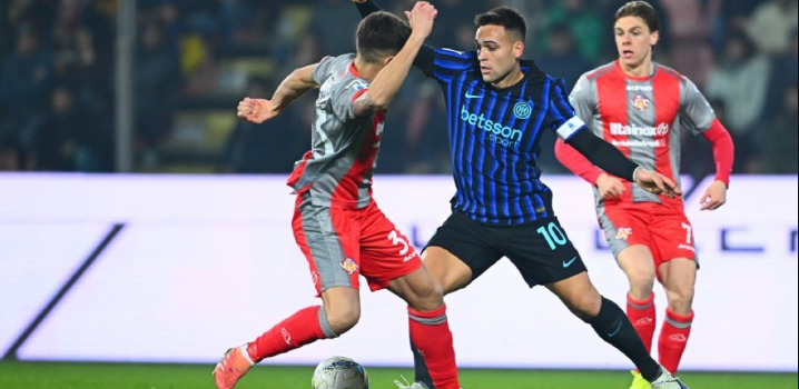 الانتر يحقق فوزاً سهلاً على كريمونيزي ويعزز صدارته