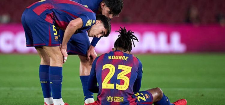 رسميًا.. برشلونة يعلن طبيعة إصابة كوندي وبالدي