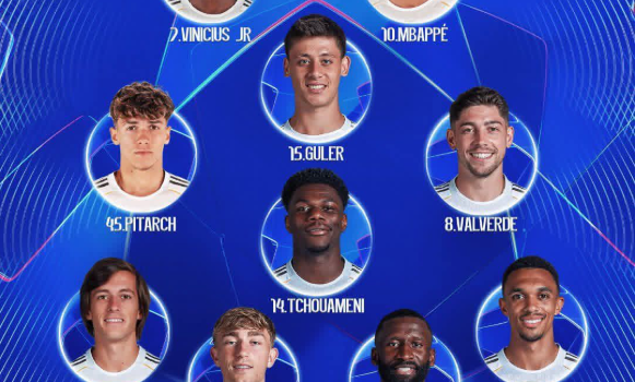 الاعلان عن قائمة ريال مدريد لمواجهة بايرن ميونخ