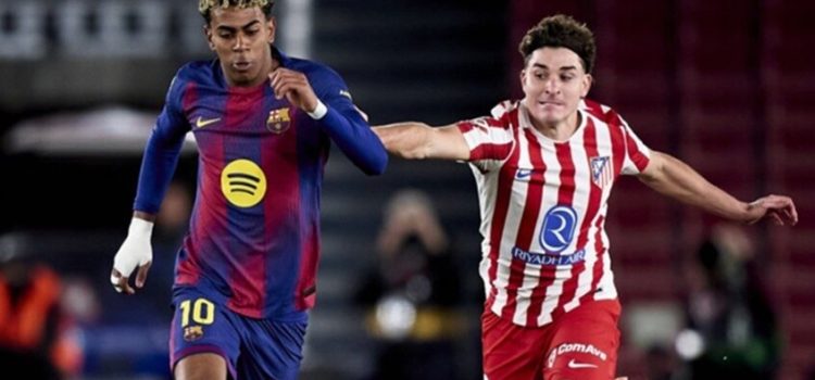 خطر الإيقاف يطارد نجوم برشلونة قبل قمة دوري الأبطال