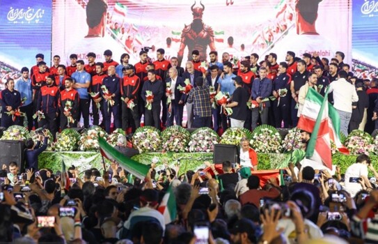 ايران تودّع منتخبها بحضور جماهيري واسع قبل كأس العالم 2026