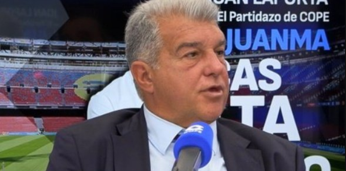 تصريحات مثيرة من لابورتا على ضم ألفاريز