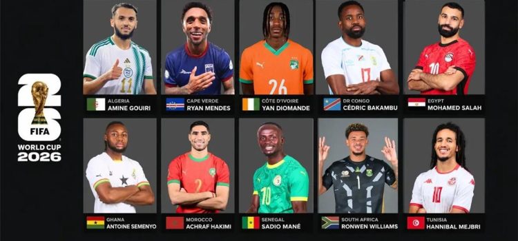 كاف: 10 لاعبين أفارقة يحلمون راية بلادهم في كأس العالم