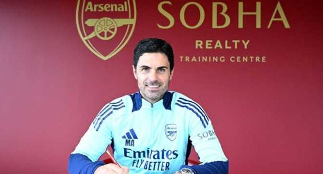 ارسنال وارتيتا يتفقان على عقد جديد طويل الأمد
