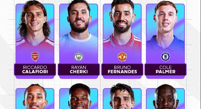 المرشحون لجائزة أفضل لاعب في شهر أغسطس بالدوري الإنجليزي