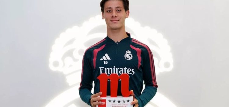 أردا جولر يحصد جائزة جديدة مع ريال مدريد