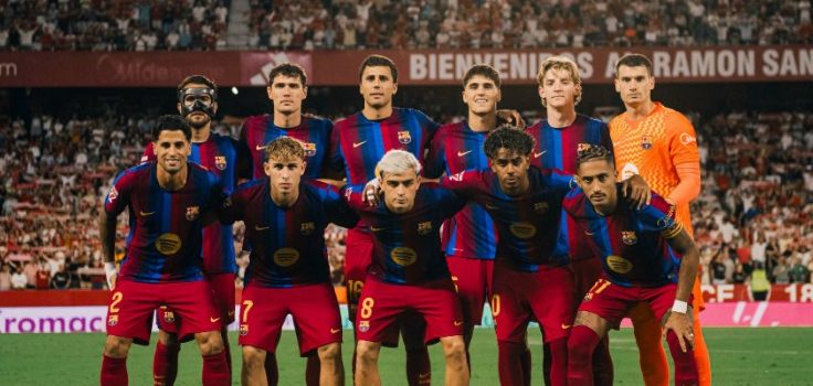 برشلونة يواجه خطر الاستبعاد المؤقت من دوري ابطال اوروبا