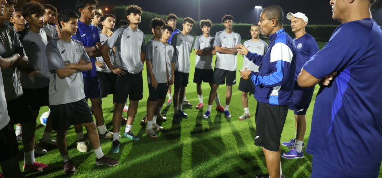 منتخبنا للناشئين يستكمل تحضيراته لمواجهة الكويت في جولة الحسم بكأس الخليج